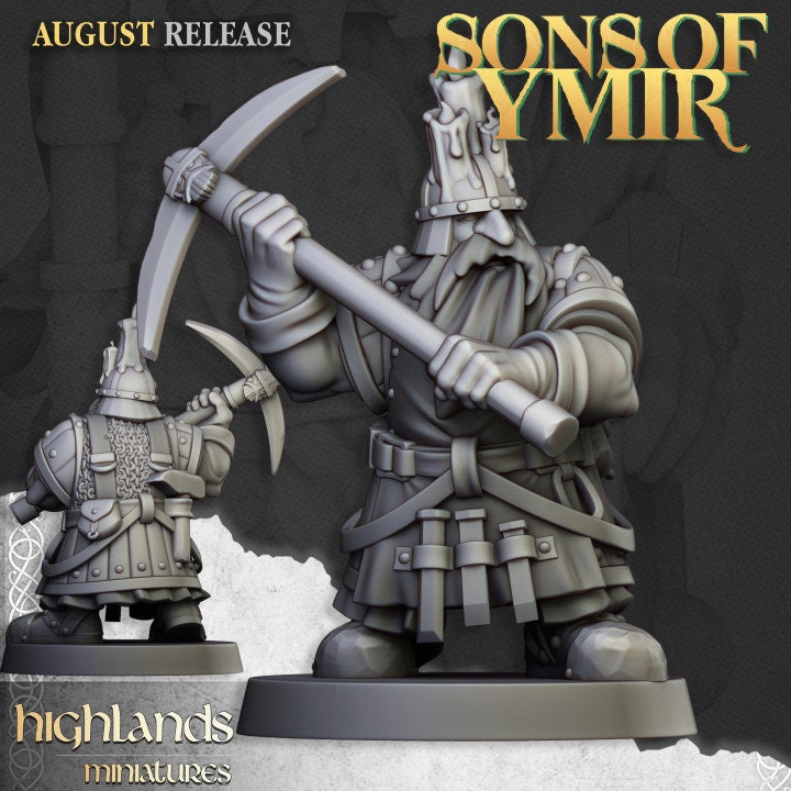 Dwarves - Miners, Keeper of the Deep Mountains