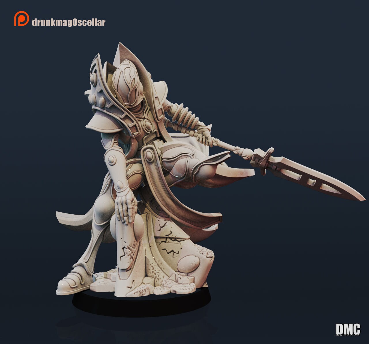 Space Elves - Bone Mage V2