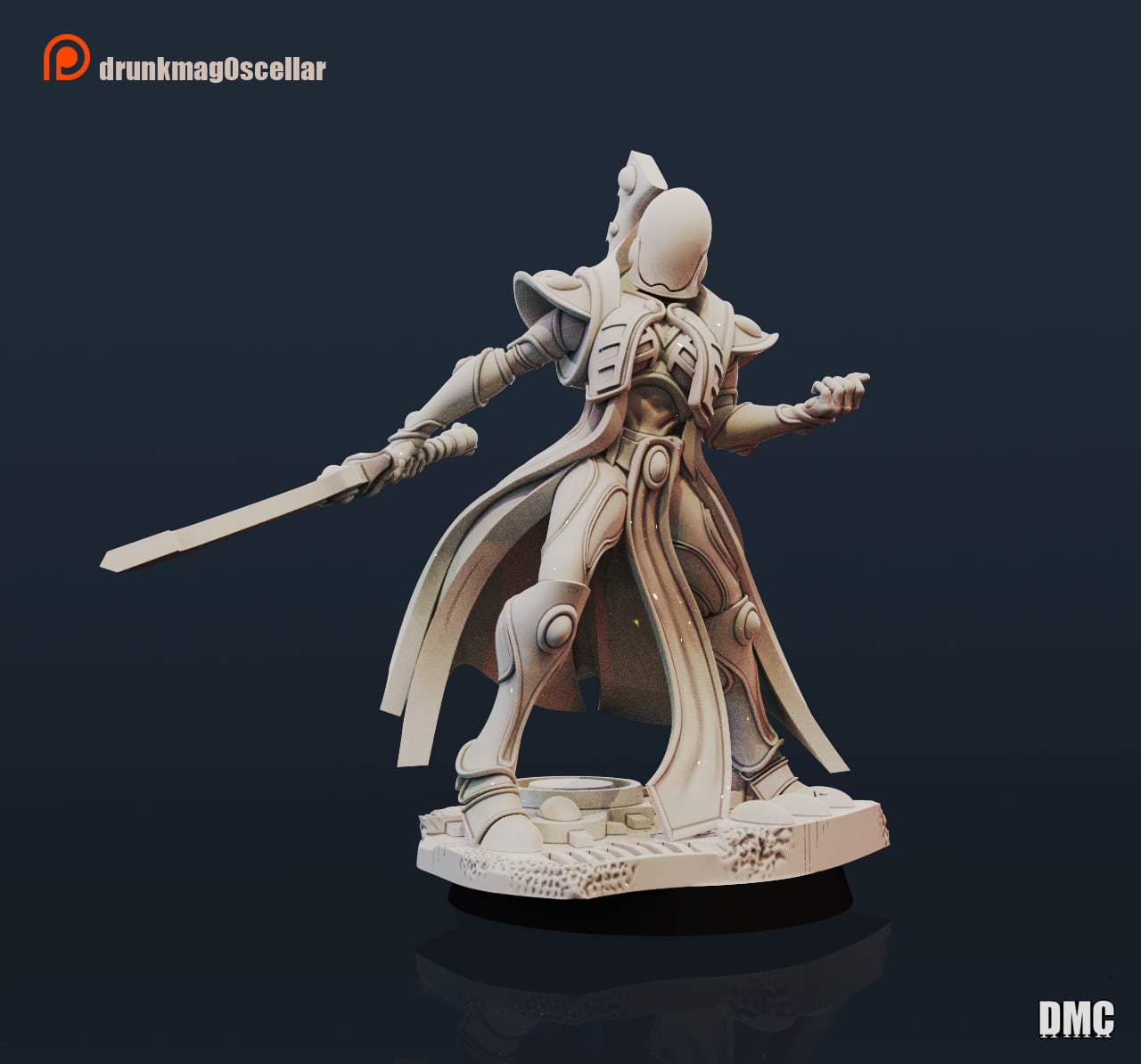 Space Elves - Bone Mage V5