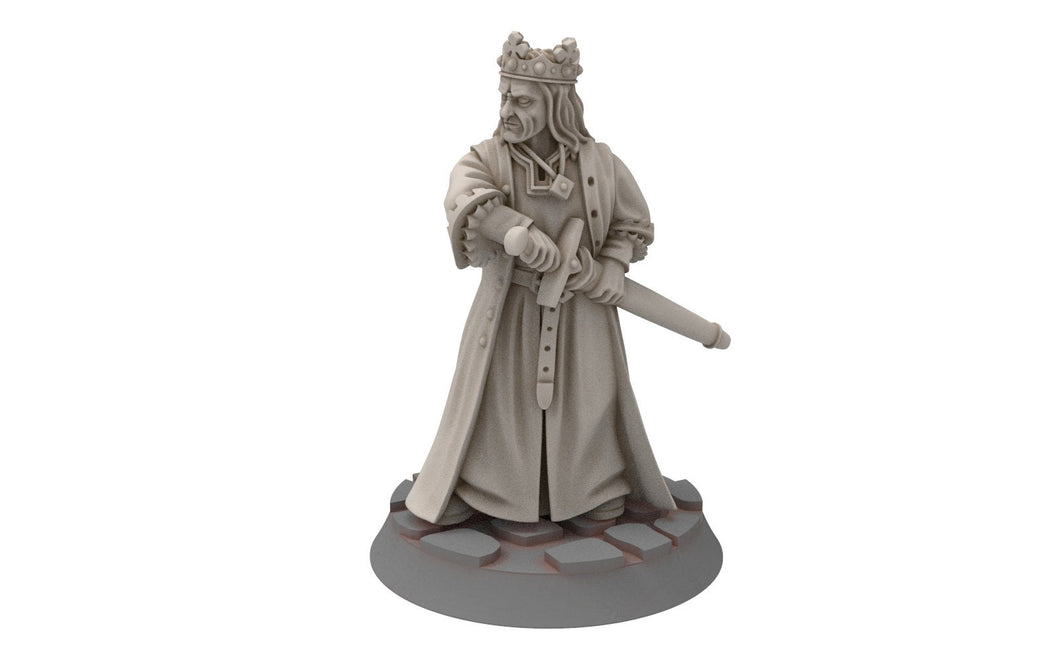Ornor - Mage seer of the Lost Kingdom of the North, Dune Din, Misty Mountains, Medbury miniatures for wargame D&D, Lotr...
