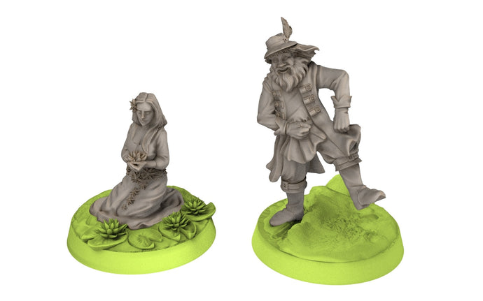 Mayar - Tom and Silver flower, Greatest power of the old middle world miniatures for wargame D&D, Lotr...