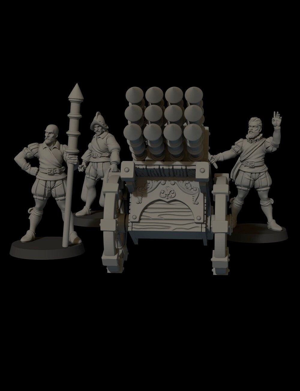 Imperial Fantasy - Rocket launcher Crew, Los Conquistadores