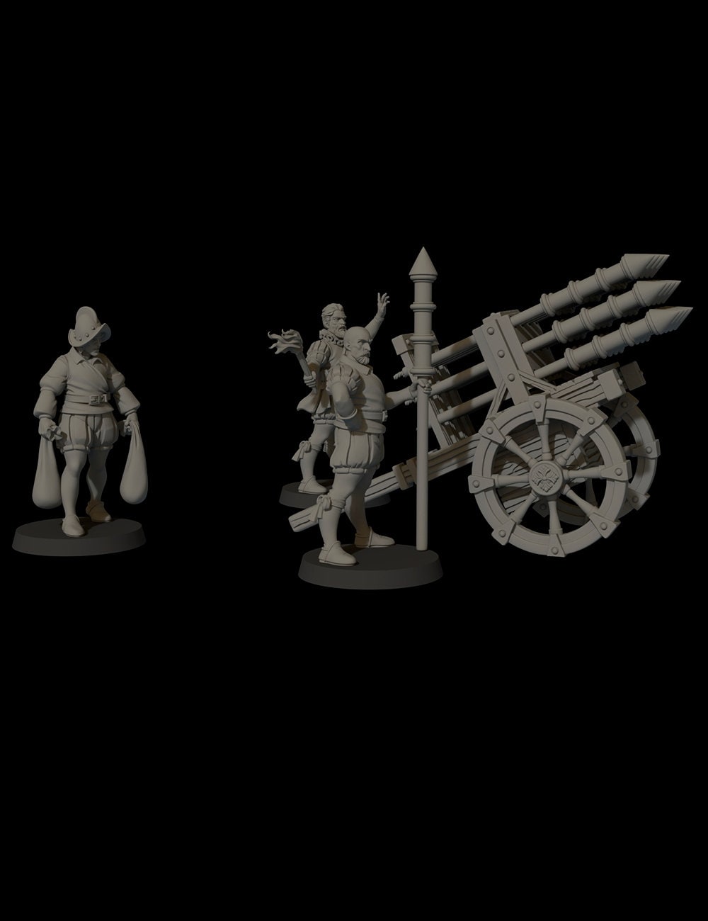 Imperial Fantasy - Rocket launcher Crew, Los Conquistadores