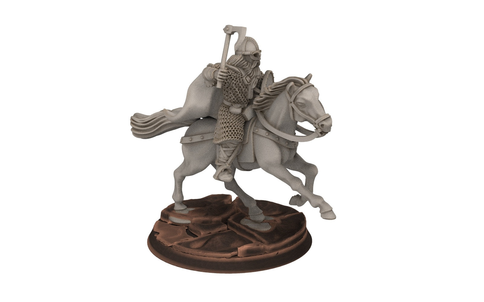 Rohan - Riders militia levee Cavalry, Knight of Rohan,  the Horse-lords,  rider of the mark,  minis for wargame D&D, Lotr...