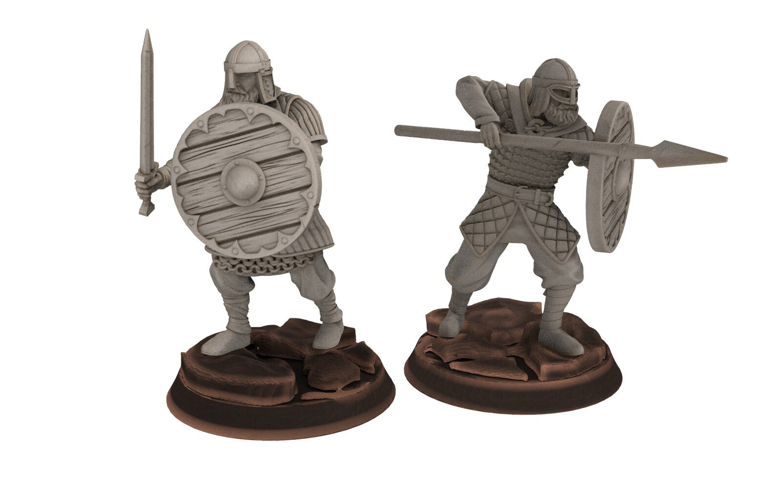 Rohan - Infantry Executioner Medieval, Knight of Rohan,  the Horse-lords,  rider of the mark,  minis for wargame D&D, Lotr...