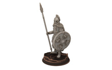 Load image into Gallery viewer, Rohan - King guards Huscarl Mounted + foot Bodyguard, Knight of Rohan,  the Horse-lords,  rider of the mark,  minis for wargame D&amp;D, Lotr...
