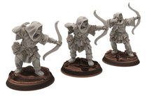 Load image into Gallery viewer, Orcs horde - Orc scout and heavy infantry, Orc warriors warband, Middle rings miniatures for wargame D&amp;D, Lotr... Medbury miniatures
