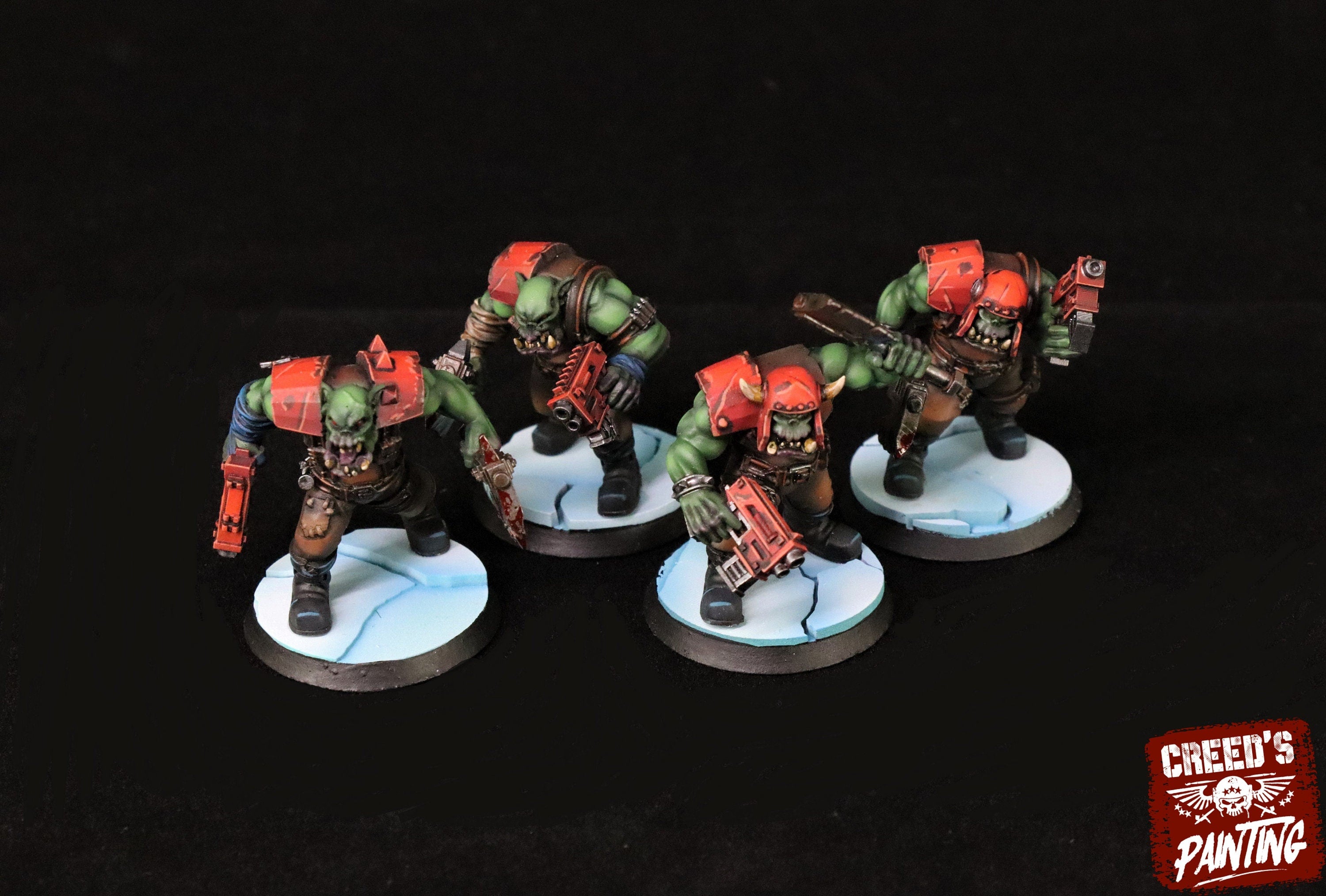 Green Skin - Orc Marauders Monopose Pack