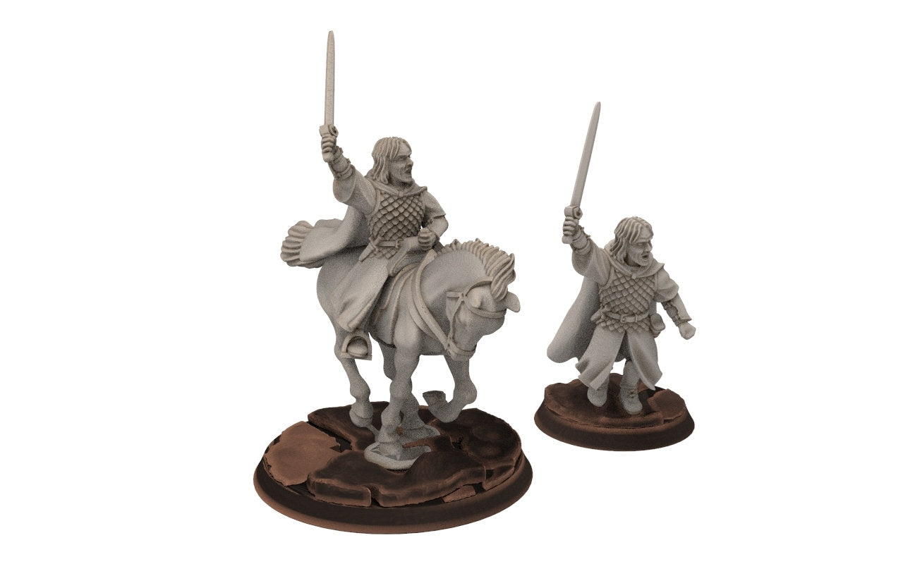 Ornor - Rangers Army bundle of the North, Protectors of the Shire, Dune Din, Merbury, Bowmen, Scouts miniatures for wargame D&D, Lotr...