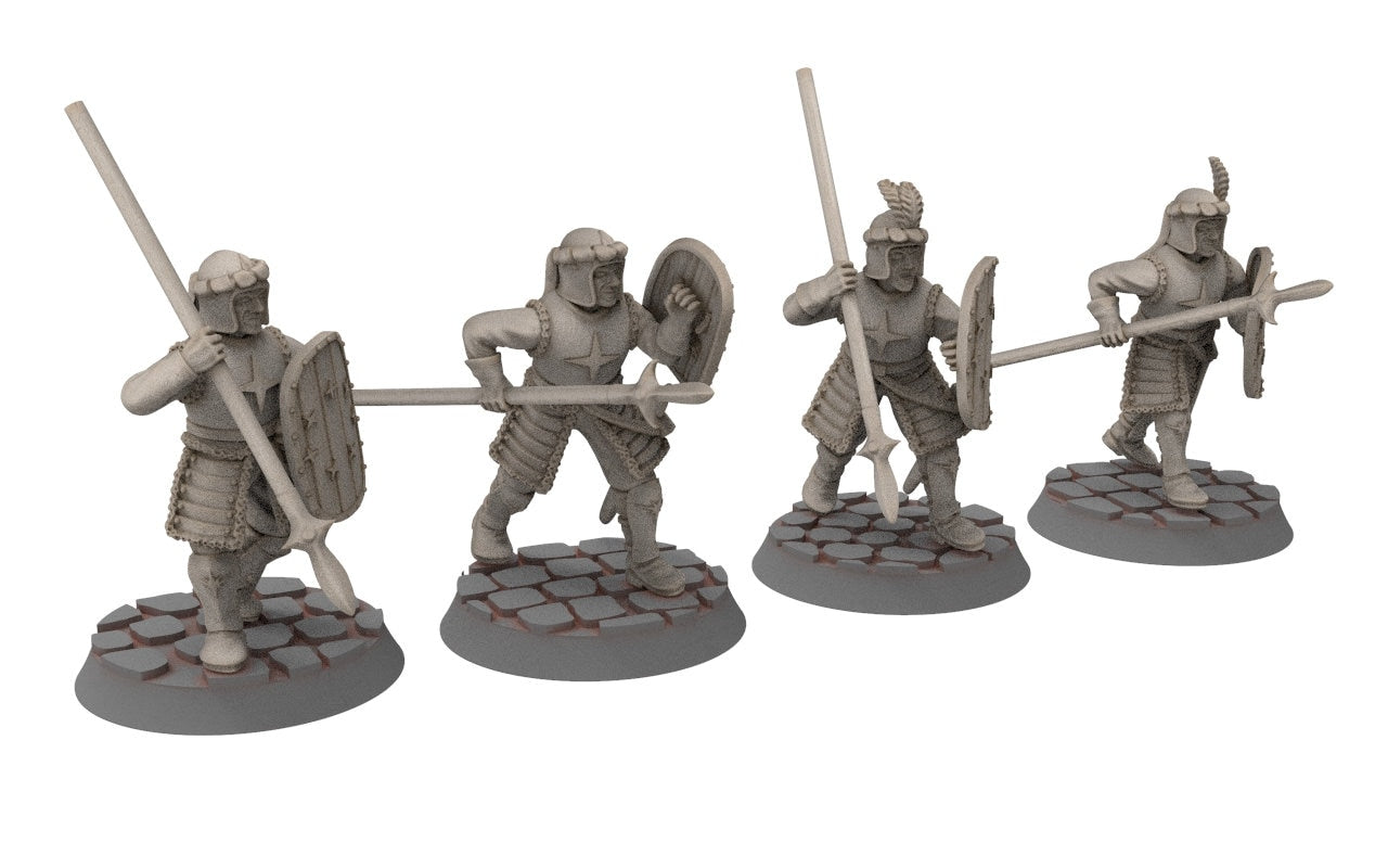 Ornor - Captain of the Lost Kingdom of the North,  Dune Din, Misty Mountains, miniatures for wargame D&D, Lotr...