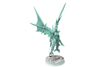 Load image into Gallery viewer, Dark city - Flying Cursed Scout warriors Boss Captain Dark eldar drow
