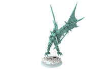Load image into Gallery viewer, Dark city - Flying Cursed Scout warriors Boss Captain Dark eldar drow
