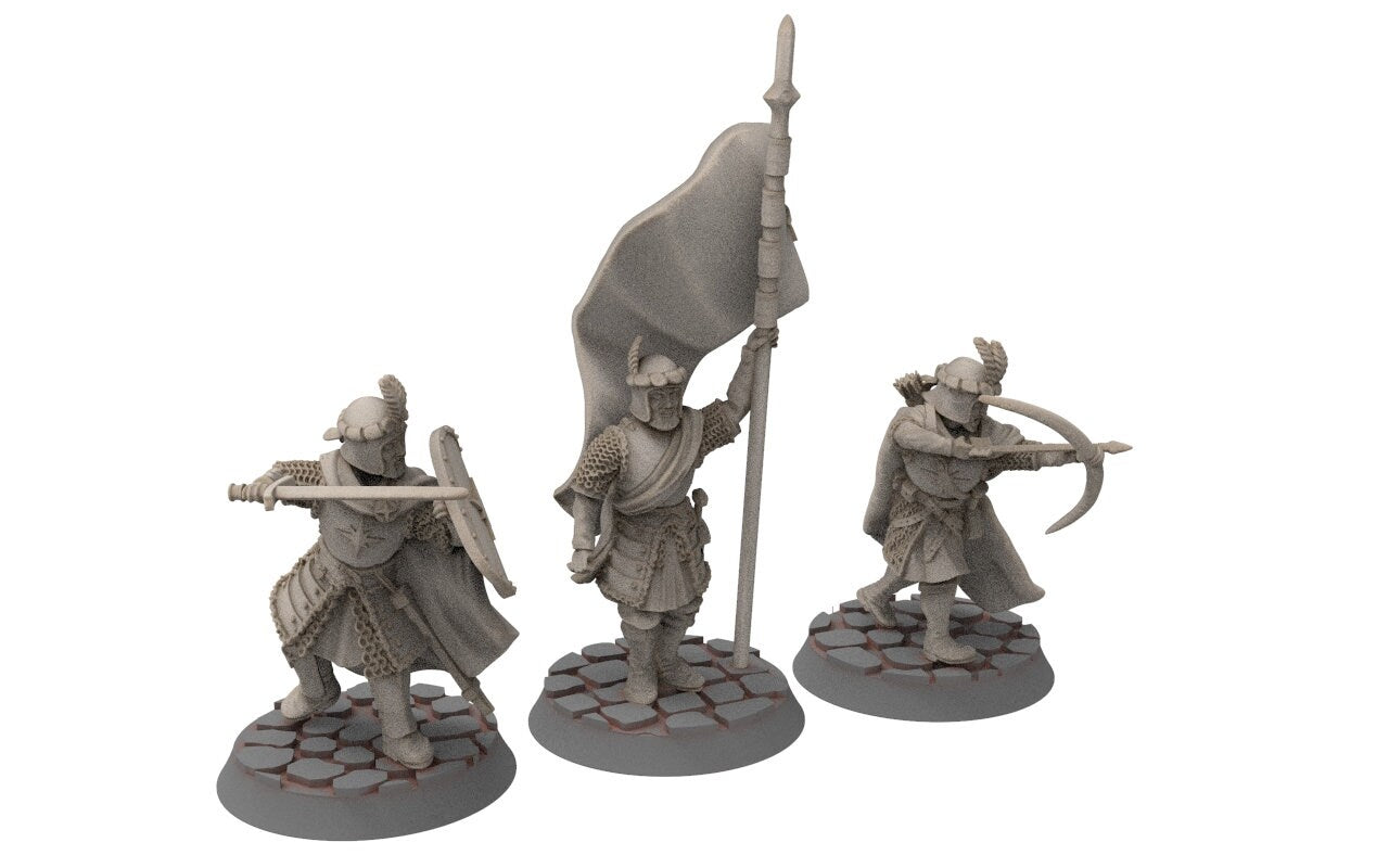 Ornor - Command of the Lost Kingdom of the North,  Dune Din, Misty Mountains, miniatures for wargame D&D, Lotr...