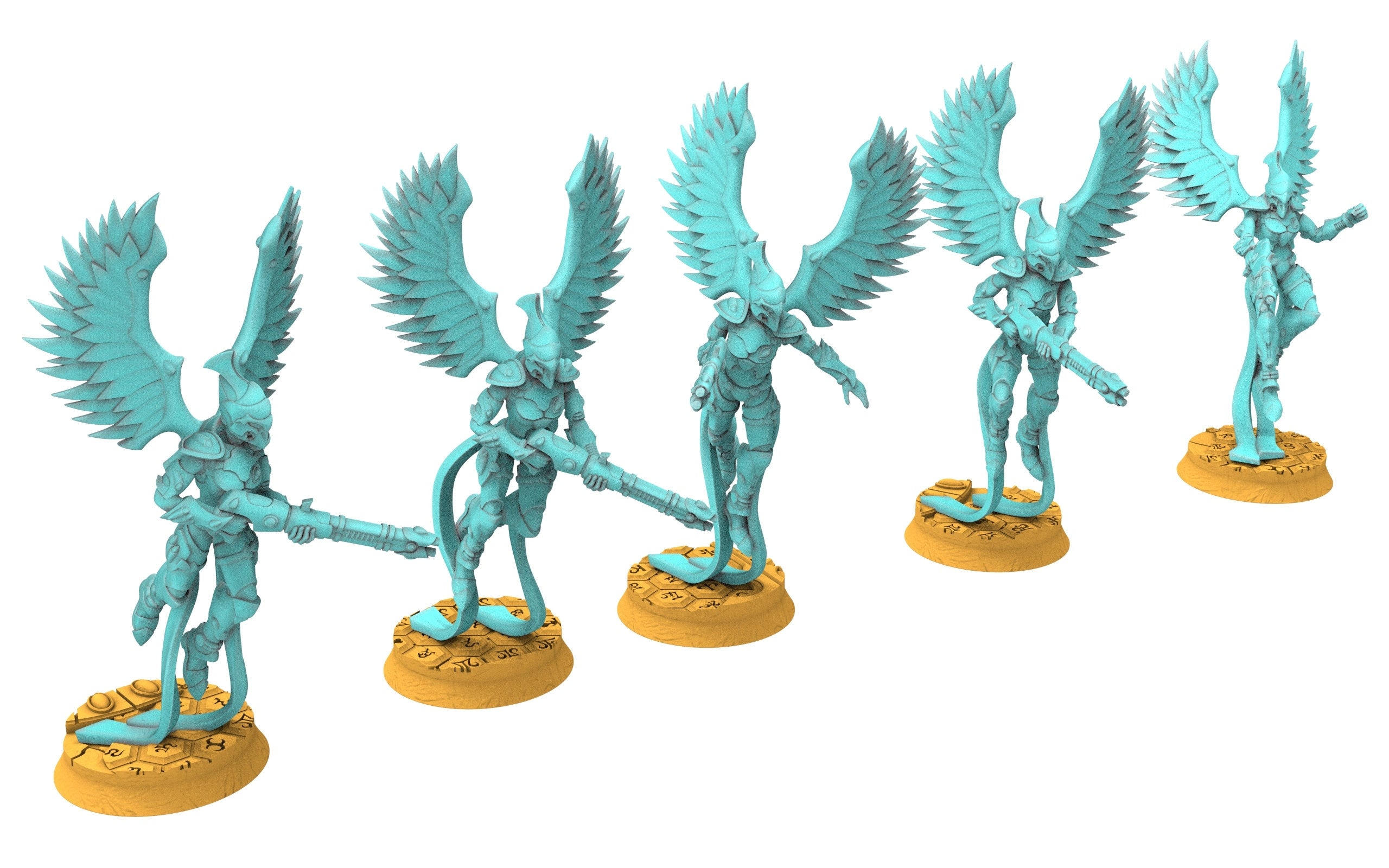 Space Elves - Baha, Lord of Elite Sky Fighters eldar Vendettas