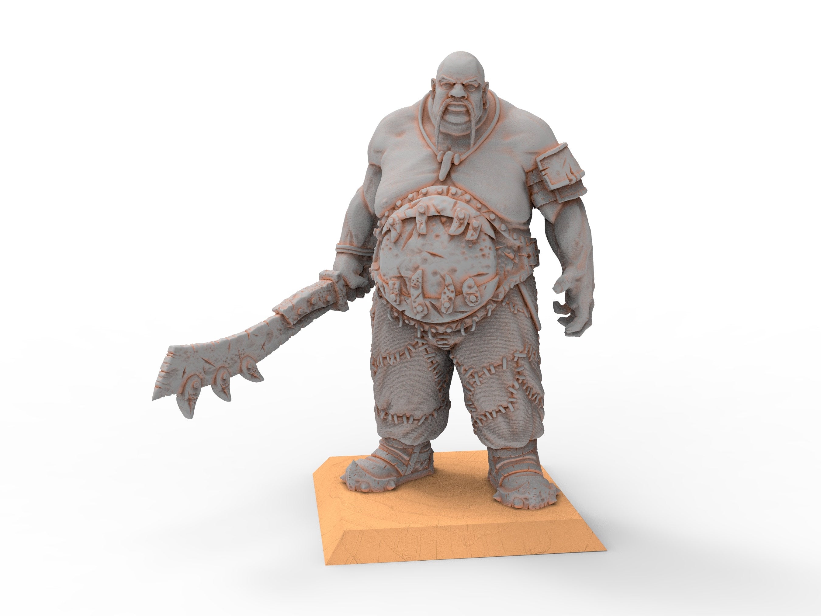 Imperial Fantasy - Ogre Mercenary, massive one-handed weapons