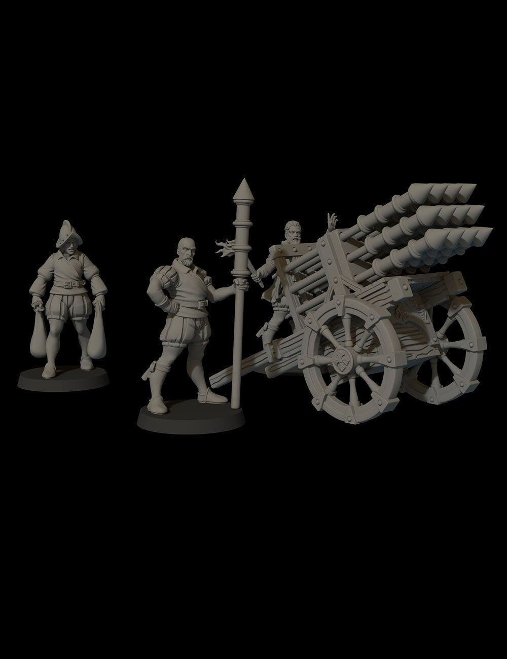 Imperial Fantasy - Rocket launcher Crew, Los Conquistadores