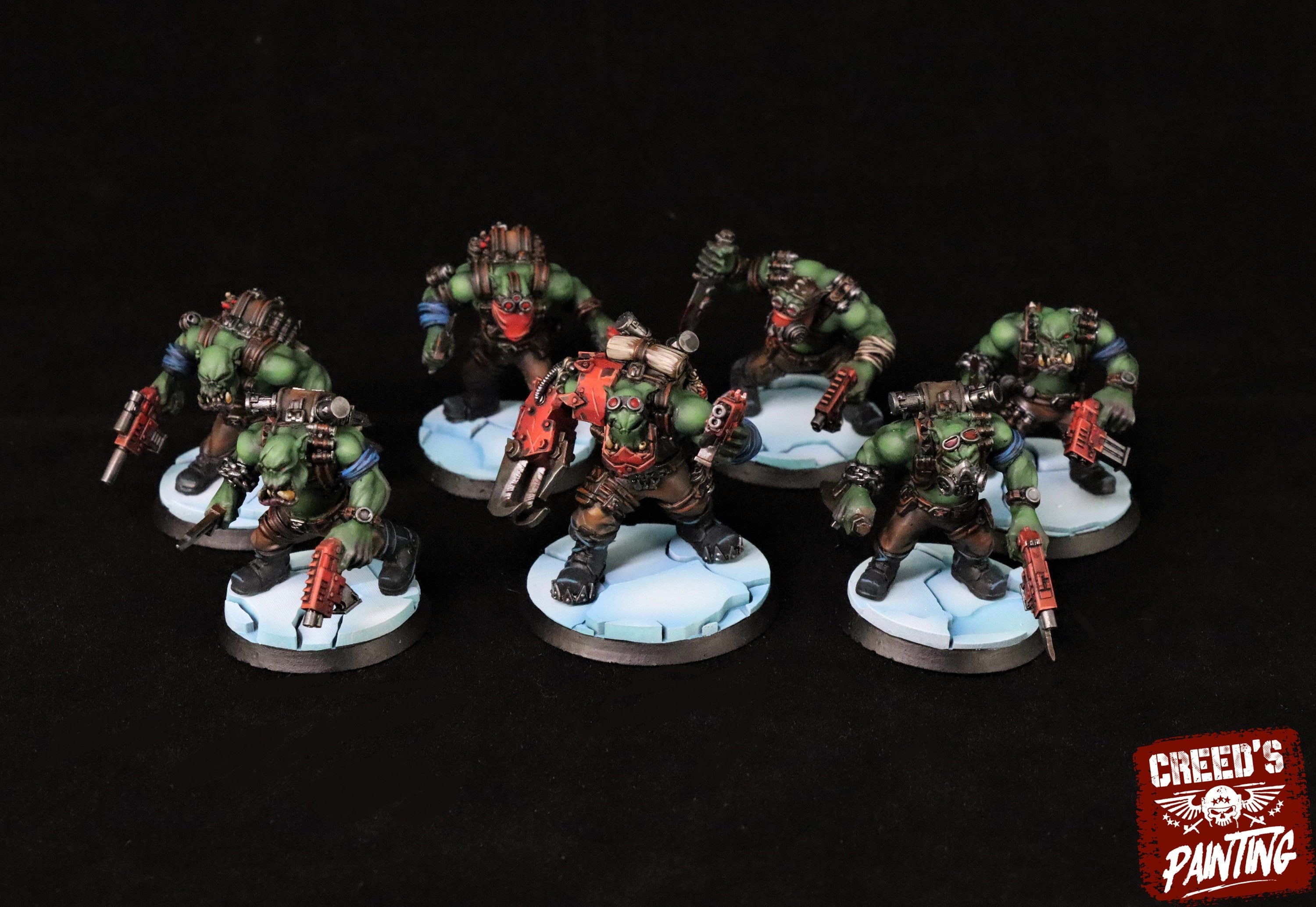 Green Skin - Patrol Orc - Tabletop+ Ready to play 