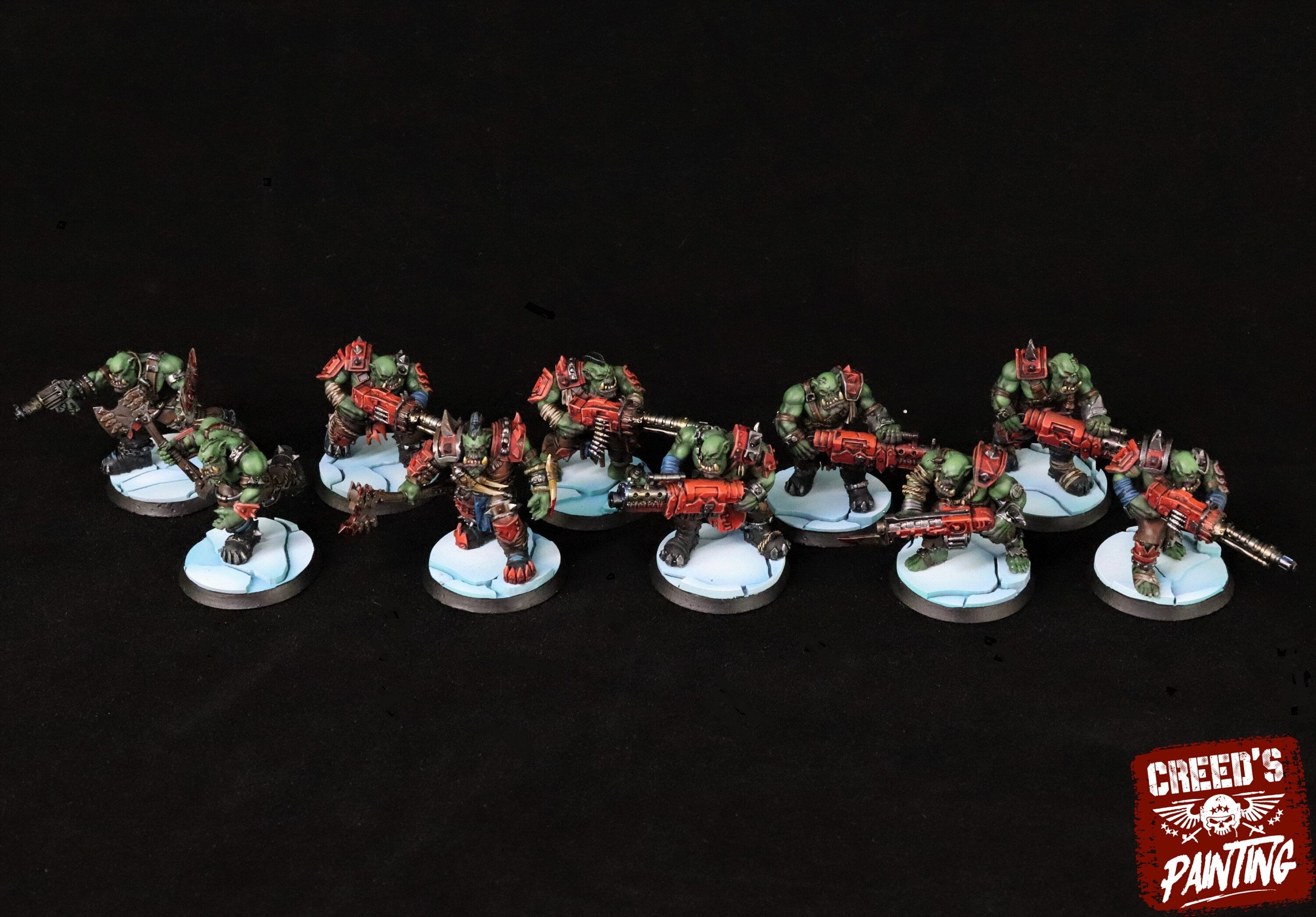 Green Skin - Patrol Orc - Tabletop+ Ready to play 