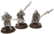 Load image into Gallery viewer, Orcs horde - Orc Spearman infantry, Orc warriors warband, Middle rings miniatures for wargame D&amp;D, Lotr... Medbury miniatures
