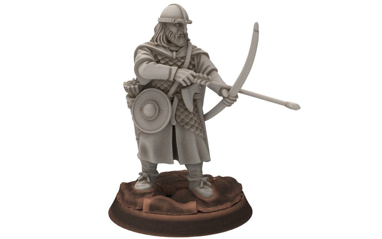 Rohan - Hengstland archers, marksman Knight of Rohan,  the Horse-lords,  rider of the mark,  minis for wargame D&D, Lotr...