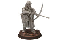 Load image into Gallery viewer, Rohan - Hengstland archers, marksman Knight of Rohan,  the Horse-lords,  rider of the mark,  minis for wargame D&amp;D, Lotr...
