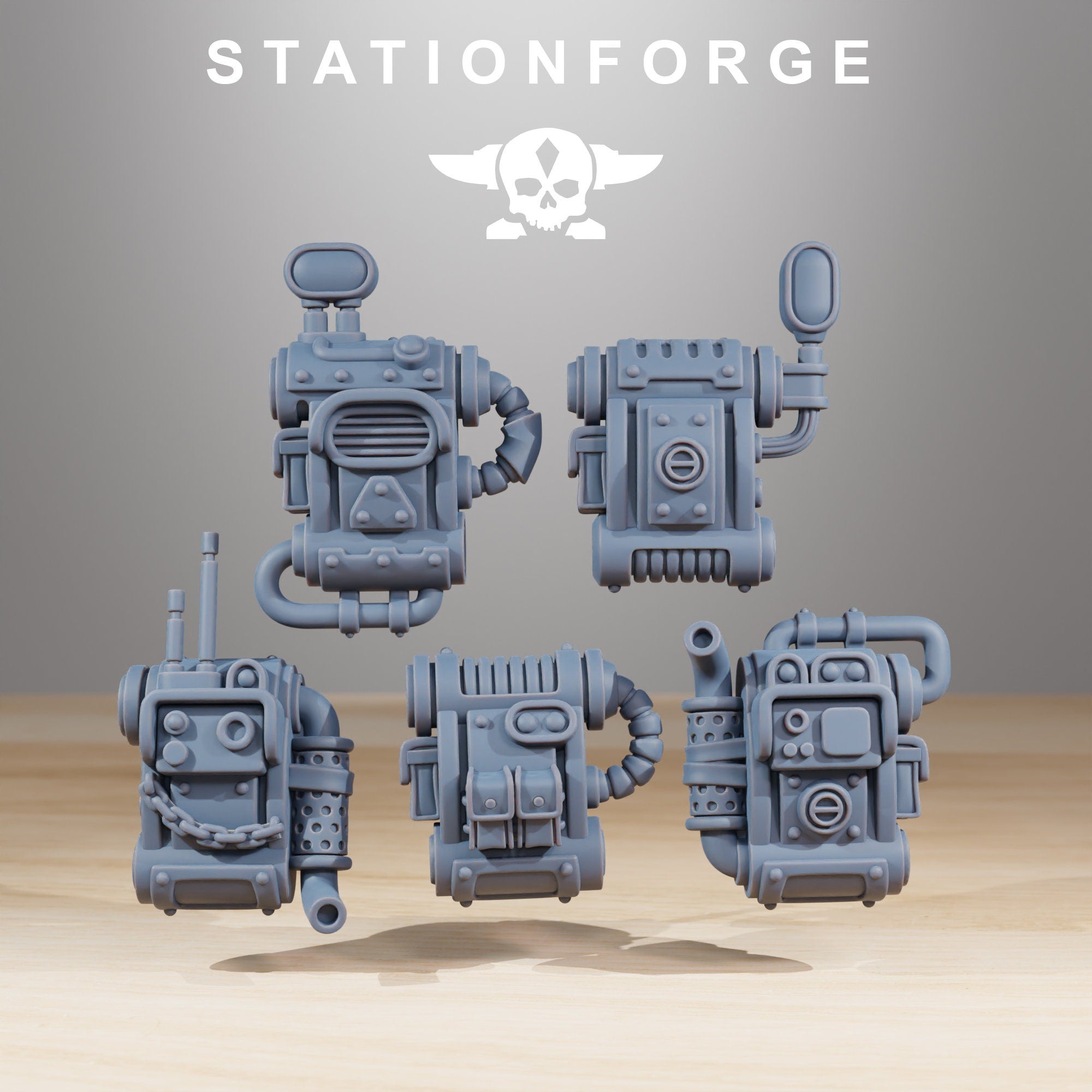 Scavenger - Junkbots, mechanized infantry, post apocalyptic empire, usable for tabletop wargame.
