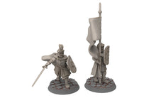 Load image into Gallery viewer, Ornor - spearmen of the Lost Kingdom of the North,  Dune Din, Misty Mountains, miniatures for wargame D&amp;D, Lotr...
