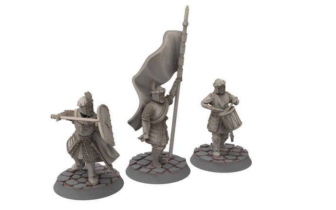 Ornor - Command of the Lost Kingdom of the North,  Dune Din, Misty Mountains, miniatures for wargame D&D, Lotr...