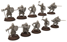 Load image into Gallery viewer, Rohan - Hengstland warrior, marksman Knight of Rohan,  the Horse-lords,  rider of the mark,  minis for wargame D&amp;D, Lotr...
