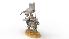 Load image into Gallery viewer, Grimguard - Banner guard, empire post apocalyptique, utilisable pour tabletop wargame.

