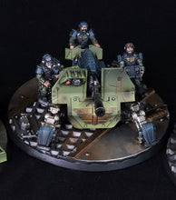 Load image into Gallery viewer, Rundsgaard - Gungnir Heavy Support pod, imperial infantry, post-apocalyptic empire, usable for tabletop wargame.
