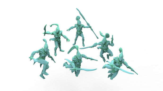 Dark Jester - Battle Dancer Embarked Troops