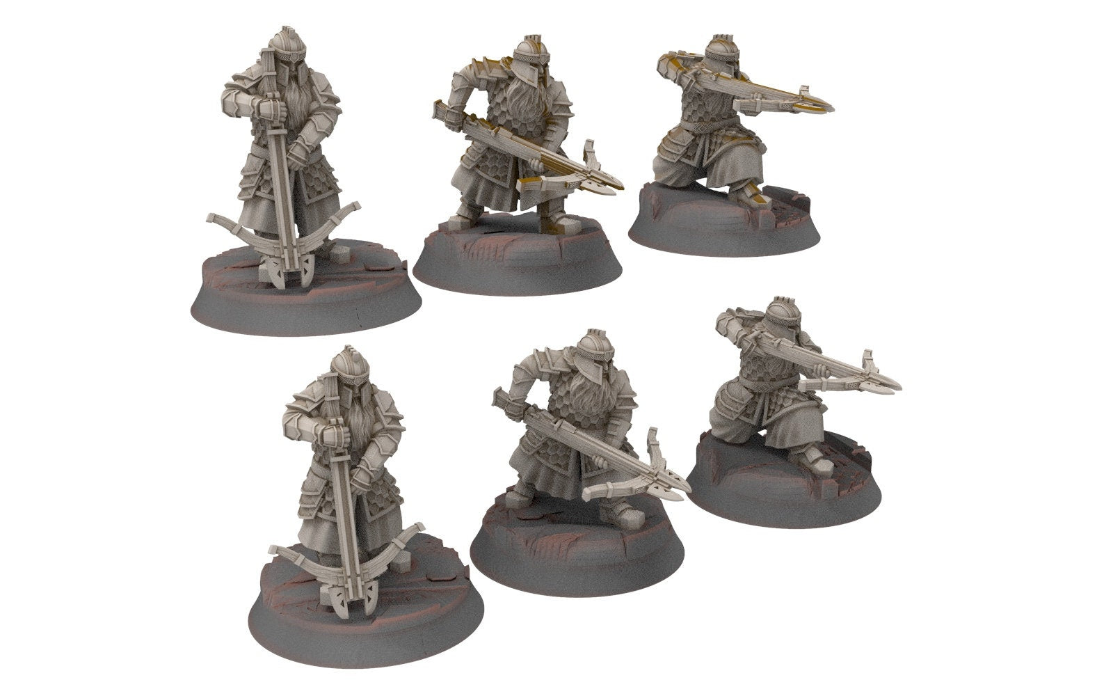 Dwarves - Silver Goat Dwarves with Crossbow