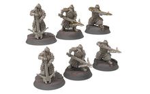 Load image into Gallery viewer, Dwarves - Silver Goat Dwarves with Crossbow
