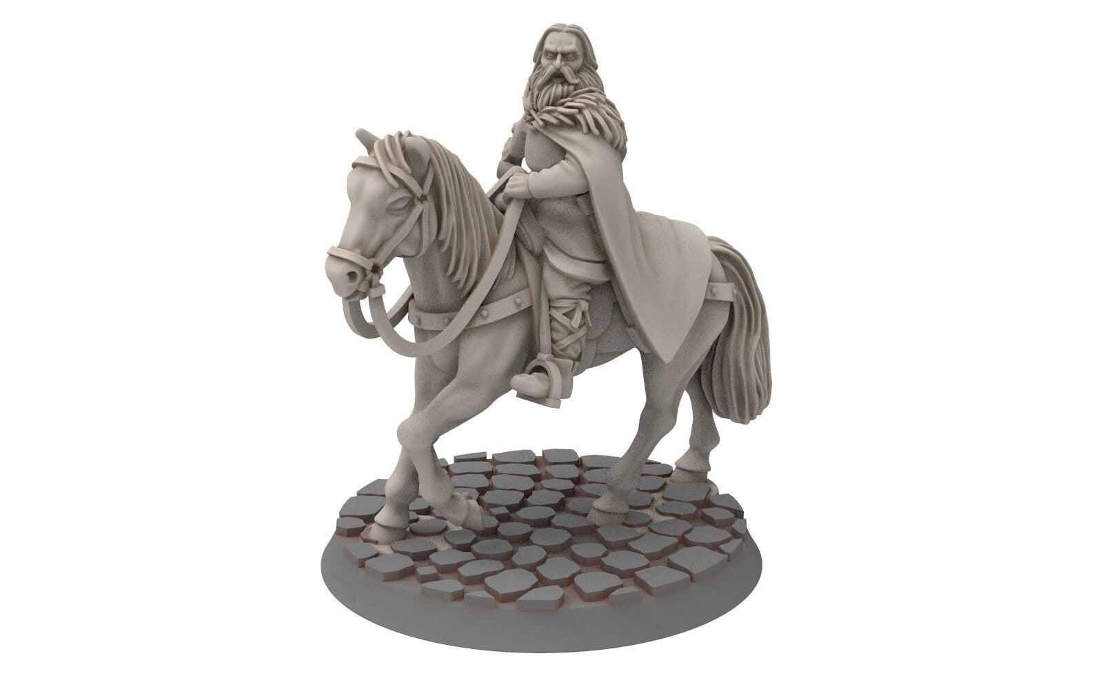 Rohan - Riders of Warhorses King Hrothgar unarmoured, Knight of Rohan,  the Horse-lords,  rider of the mark,  minis for wargame D&D, Lotr...