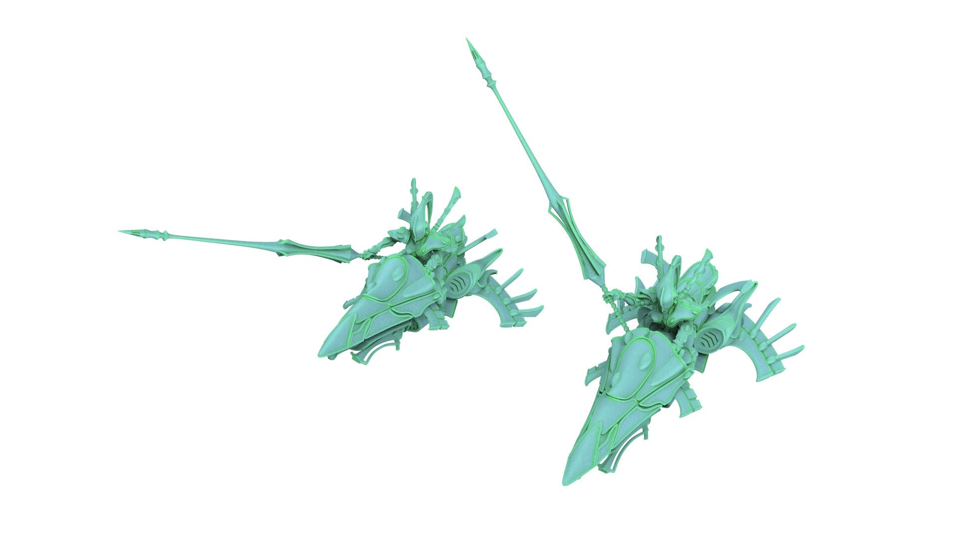 Space Elves - Jet Bikes Spears eldar