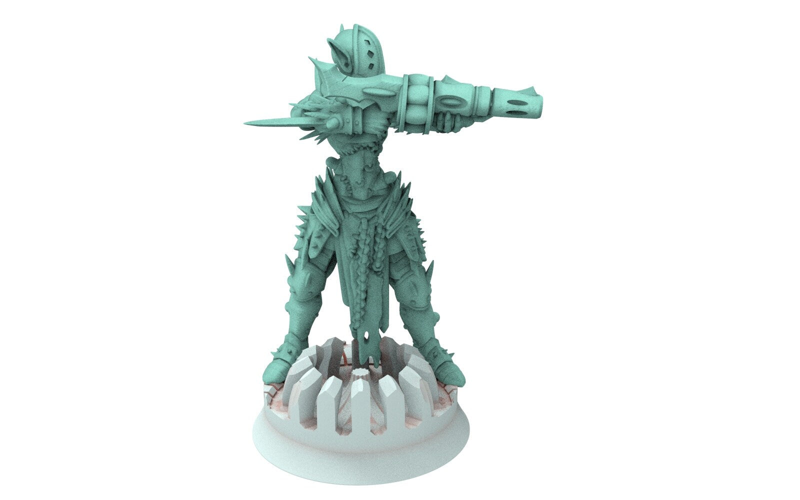 Dark city - x3 Tortured Shooters warriors Dark elves raiders eldar drow, Modular convertible 3D printed miniatures