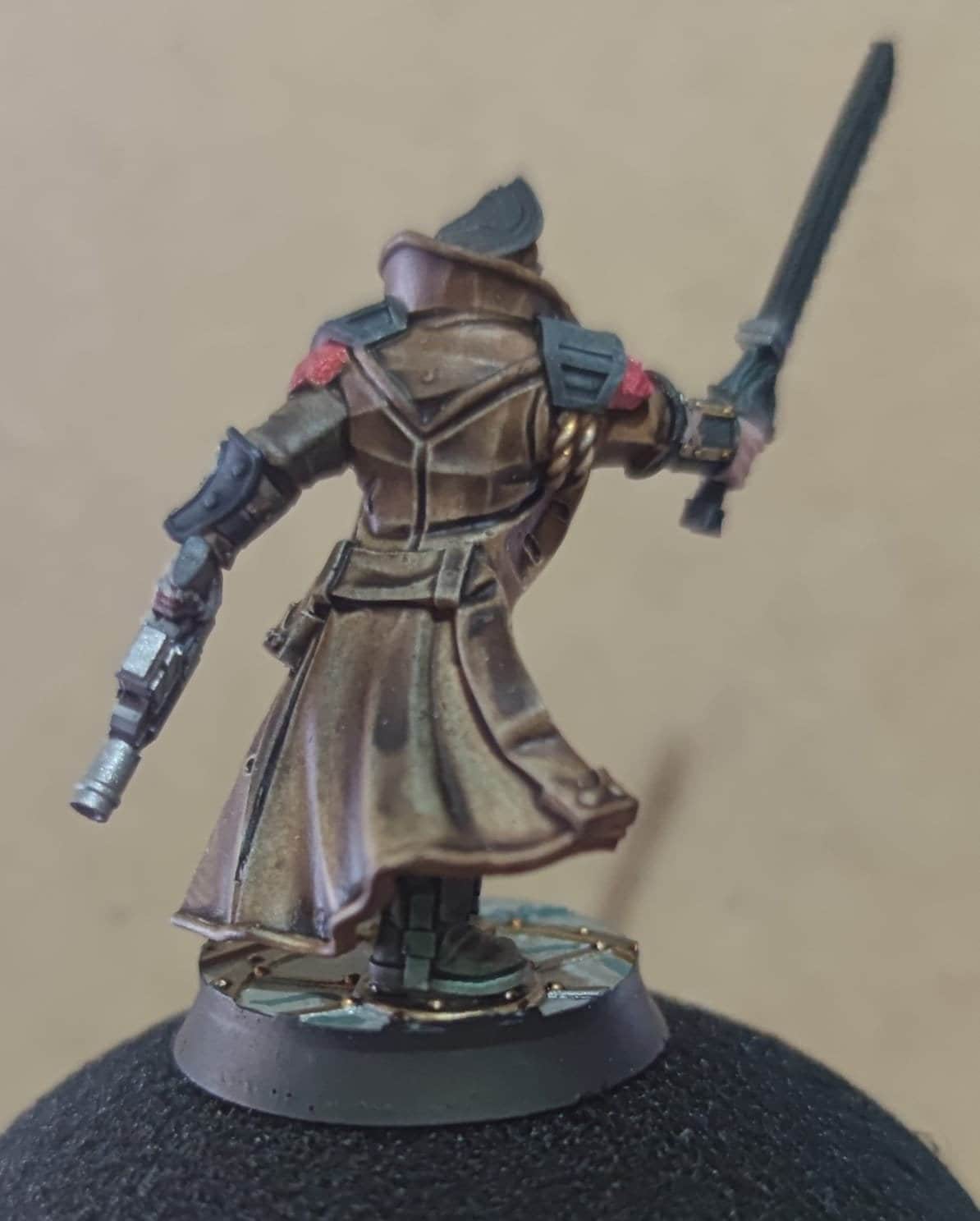 Rundsgaard - Creed's Warden, imperial infantry, post-apocalyptic empire, usable for tabletop wargame.