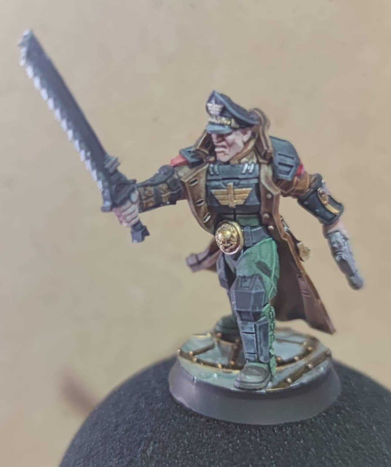 Rundsgaard - Creed's Warden, imperial infantry, post-apocalyptic empire, usable for tabletop wargame.