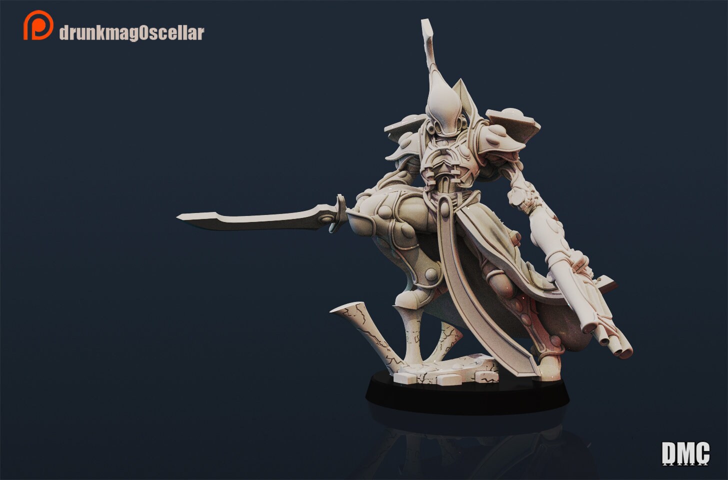 Space Elves - Bone Commander