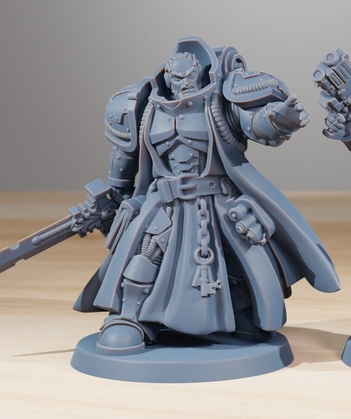 Socratis - Knights Honoured , mechanized infantry, post apocalyptic empire, usable for tabletop wargame.