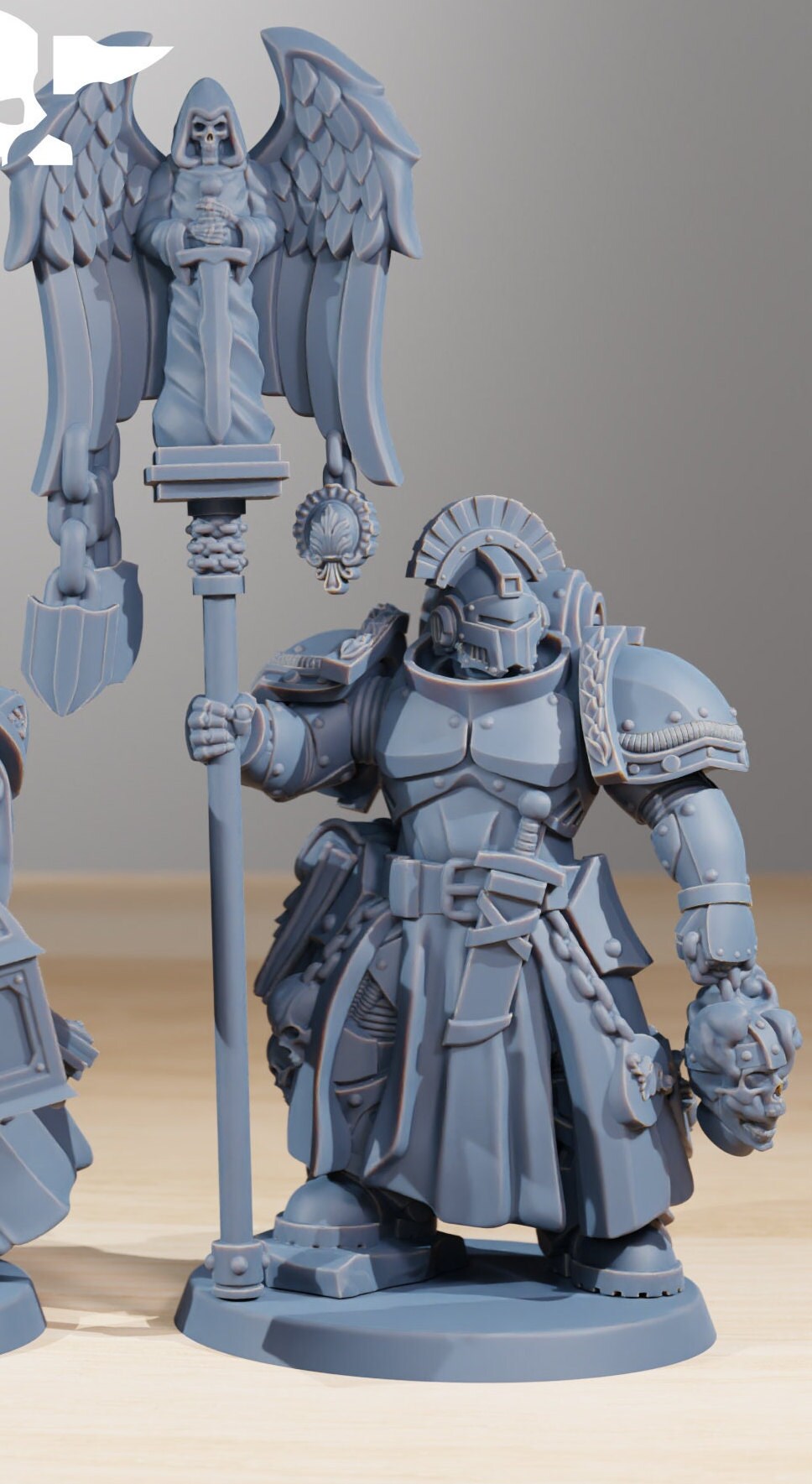 Socratis - Knights Honoured , mechanized infantry, post apocalyptic empire, usable for tabletop wargame.