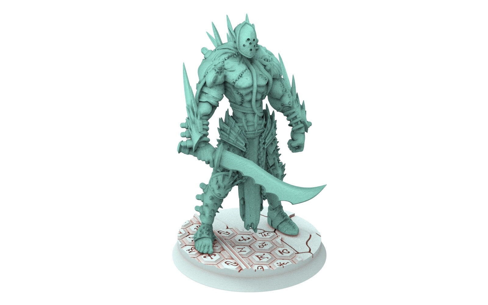 Dark city - Tortured Brutes, grotesque abominations, Modular convertible 3D printed miniatures Dark eldar drow