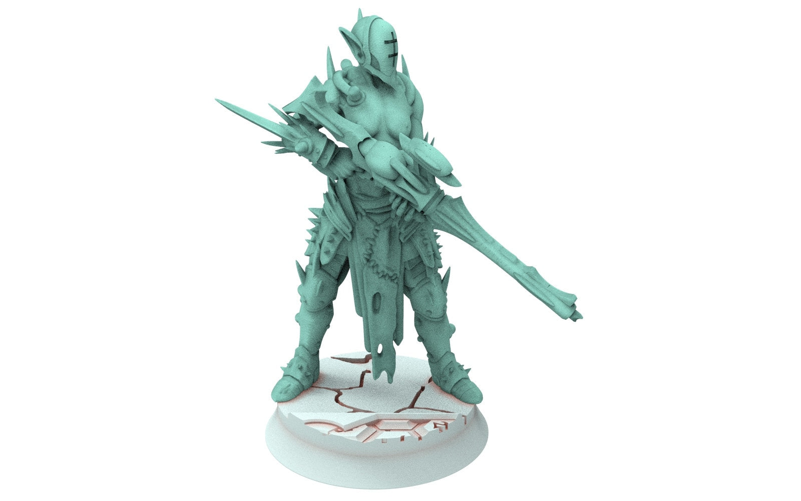 Dark city - x3 Tortured Shooters warriors Dark elves raiders eldar drow, Modular convertible 3D printed miniatures