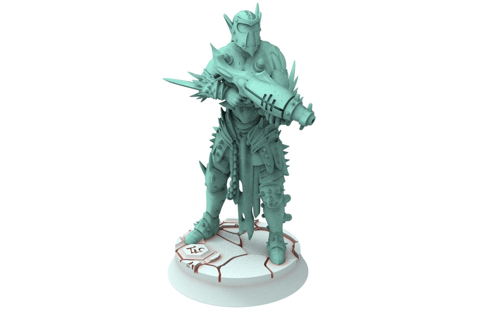 Dark city - x3 Tortured Shooters warriors Dark elves raiders eldar drow, Modular convertible 3D printed miniatures