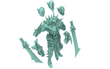 Load image into Gallery viewer, Dark city - Torture Bundle warriors Army Dark elves raiders eldar drow, 450pts Modular convertible 3D printed miniatures
