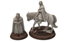 Load image into Gallery viewer, Rohan - Unferth, King&#39;s counselor felon traitor, snake tongue Knight of Rohan,  the Horse-lords,  rider of the mark,  minis for Lotr...
