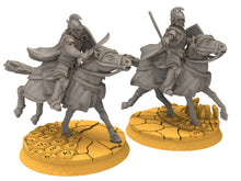 Load image into Gallery viewer, Rivandall - Heavy Cavalry Elf, Last elves from the West, Middle rings for wargame D&amp;D, Lotr... Modular convertible miniatures Quatermaster3D
