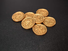 Load image into Gallery viewer, Gold Coins - Size 25mm
