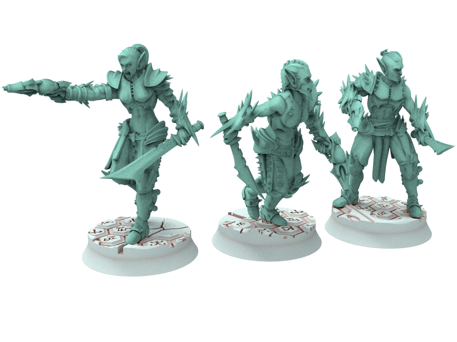 Dark city - Witches, Female gladiators of the Arena Dark eldar drow